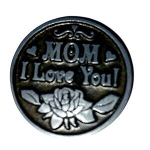 Cathedral Art Metal Co Mom I Love You Pocket Token